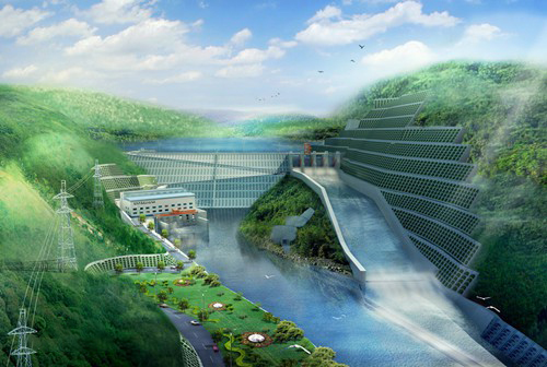 河南老挝南塔河1号水电站项目